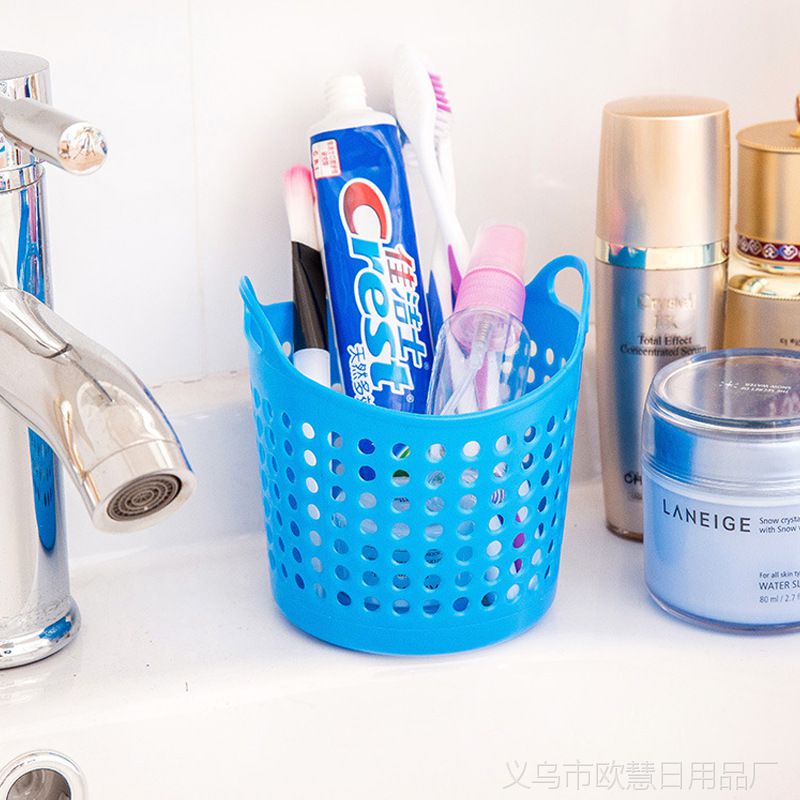 TY創(chuàng)意便攜圈圈網(wǎng)孔桌面收納籃 小巧實用，輕松整理生活