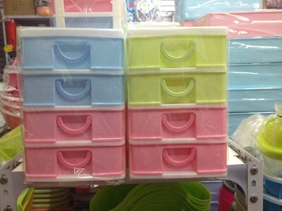 哈爾濱平房區溫馨日用品店 優質四層抽屜柜，打造整潔高效桌面空間